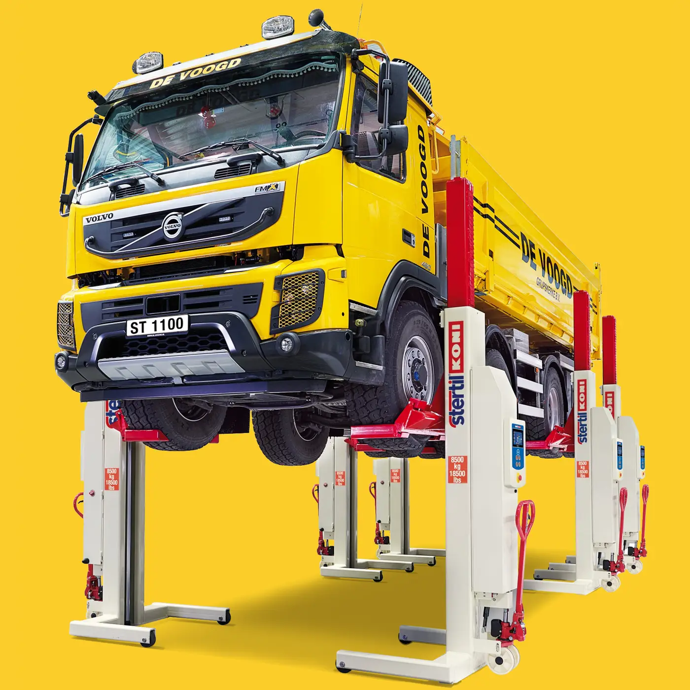 Stertil Koni mobile vehicle lift
